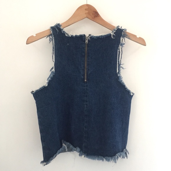 Tularosa Scarlett Denim Tank Sz S - Picture 8 of 8